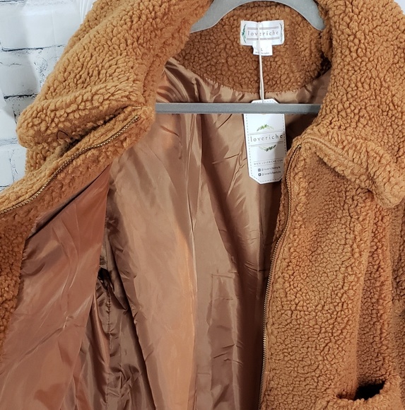 Sherpa Teddy Bear Jacket - Picture 3 of 3